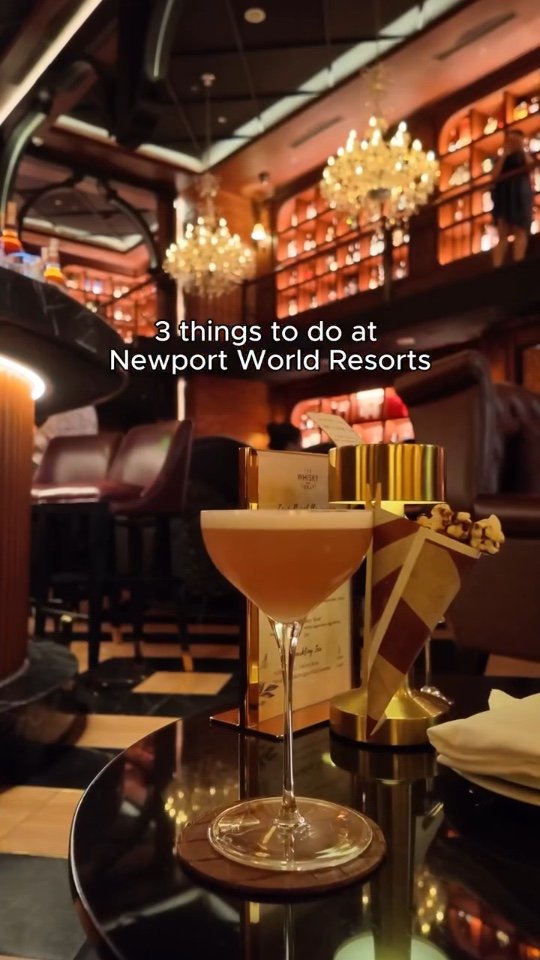 We spent a day at Newport World Resorts, and here’s what we did! 🥂